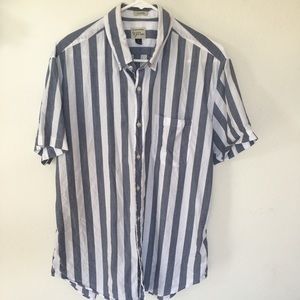 J crew striped shirt beach boys classic large